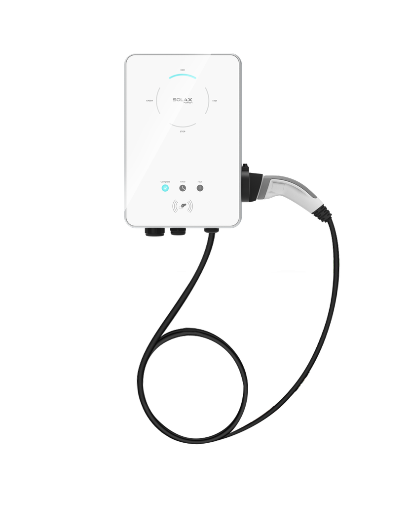Solax EV-Charger, Three Phases 22kW With Plug, With Wifi, Home Use Version (X3-EVC-22.0K - PXH)