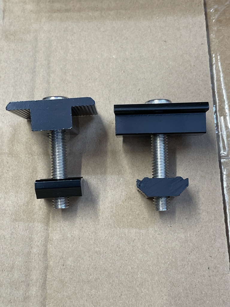 Black Mid Clamp Kit (EON-ICK-30/35 black)