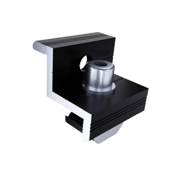 EON Black End Clamp 30/35mm (EON-ECK-30/35 Black)