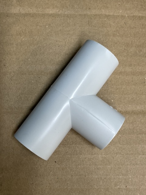 25mm PVC Tee – Grey (AS/NZS 2053 Approved) 