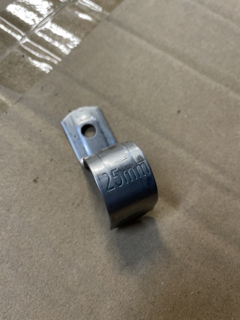 25mm Stainless Steel 316 Half Saddle 